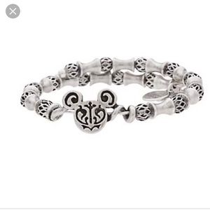 New Alex and Ani Silver Mickey wrap bracelet +box